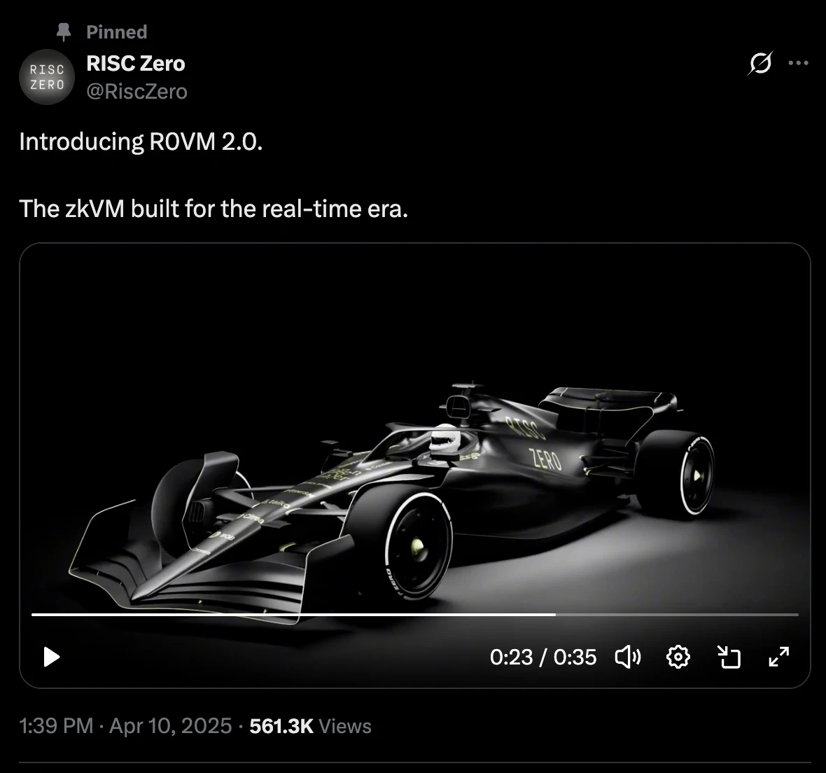 RISC Zero's R0VM 2.0 launch post presenting the zkVM built for the real-time era